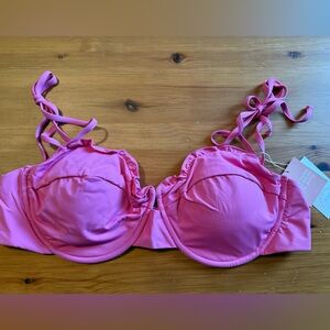 Dippin Daisy’s Lucia Top with Tie Straps in Wild Orchid